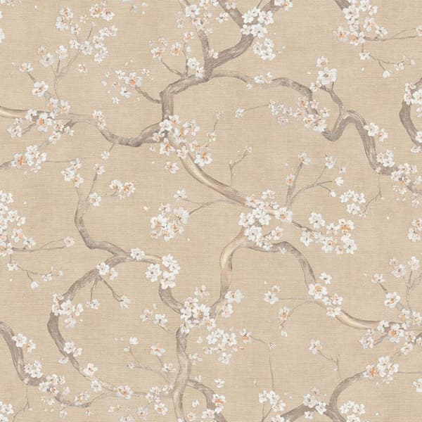 AS Creation Cherry Blossom Texturerad Tapet