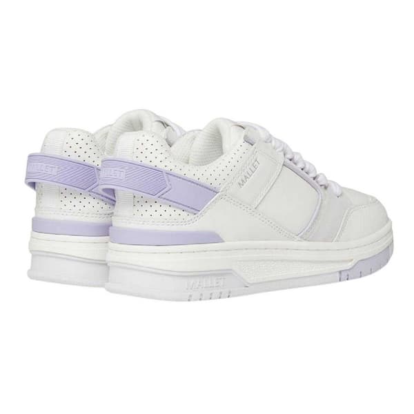 Mallet Womens/Ladies Compton Leather Low Cut Chunky Flat Trainers