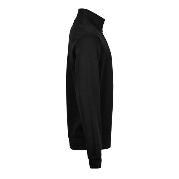 Tee Jays Herr Ribbad Interlock Half Zip Sweatshirt