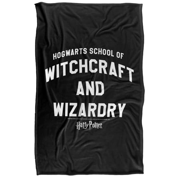 Harry Potter Witchcraft And Wizardry Blanket