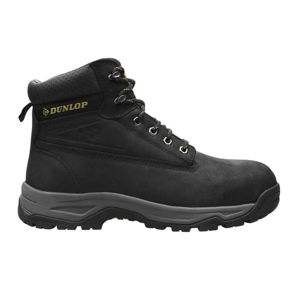 Dunlop Säkerhetskängor för män i nubuck med stålhätta
