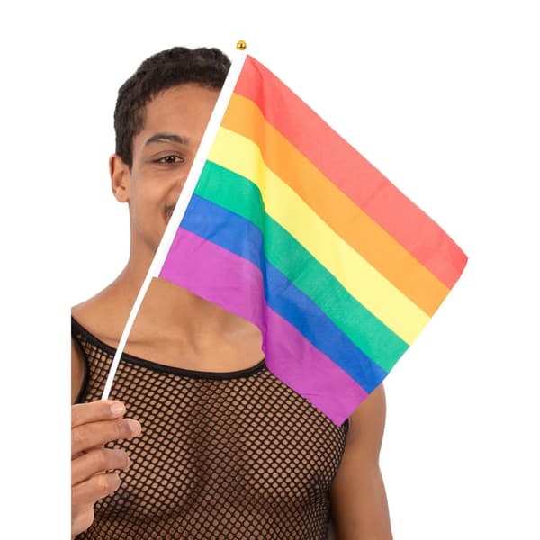 Smiffys Regnbågsflagga (12-pack)