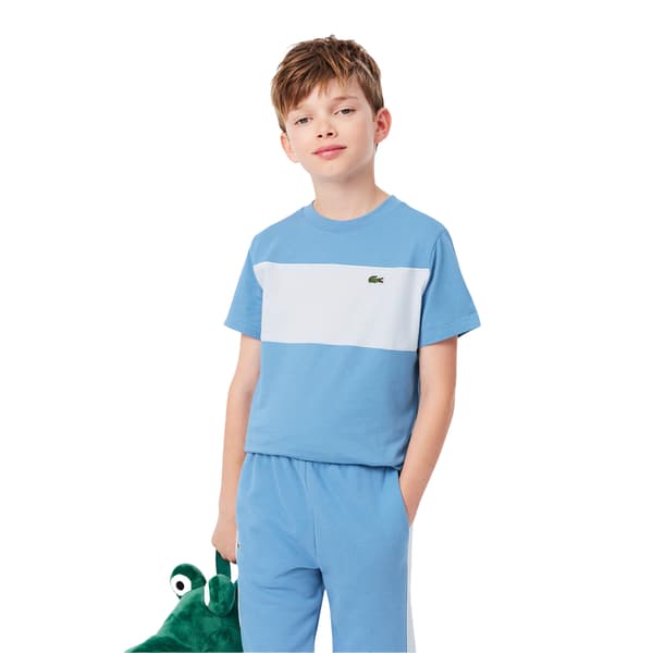 Lacoste Lasten/Nuorten Block Regular T-paita