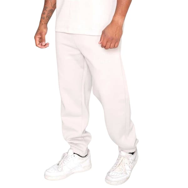 Blank Essentials Joggingbyxor med välvt logotryck för män