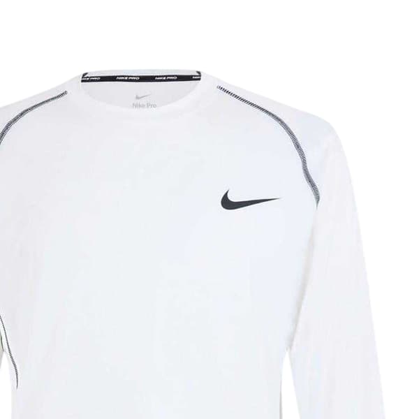 Nike Mens Pro Contrast Slim Raglan Base Layer Top