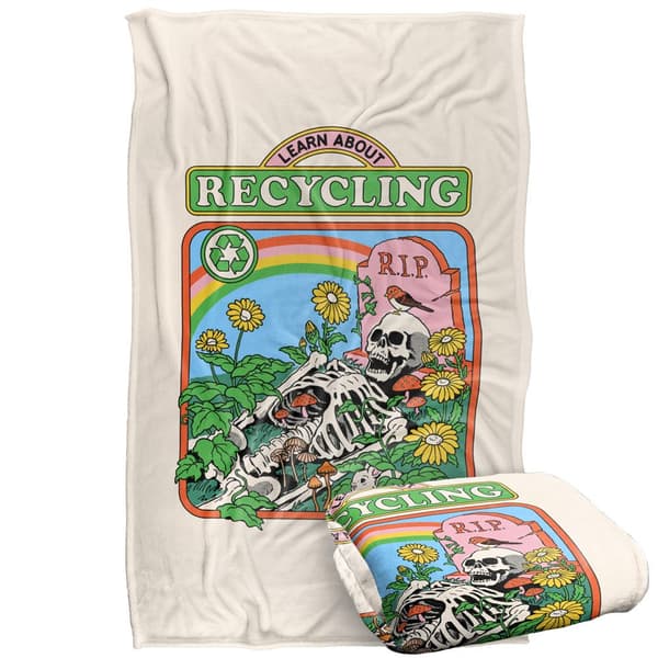 Steven Rhodes Learn About Recycling Soft Touch Blanket