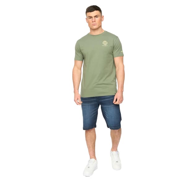 Crosshatch Kamaline Jeansshorts för män