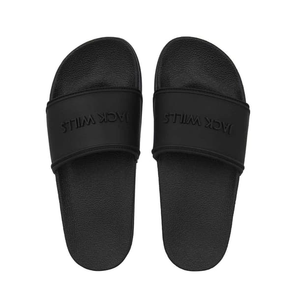 Jack Wills Dam/Dam Logotyp Vadderade Platta Sliders
