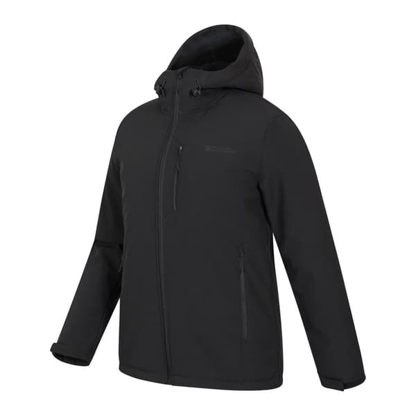 Mountain Warehouse Charleston Softshelljacka för män med fuskpälsfoder