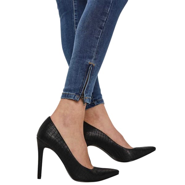 Vero Moda Dam Tilde Zip-Off Skinny Jeans