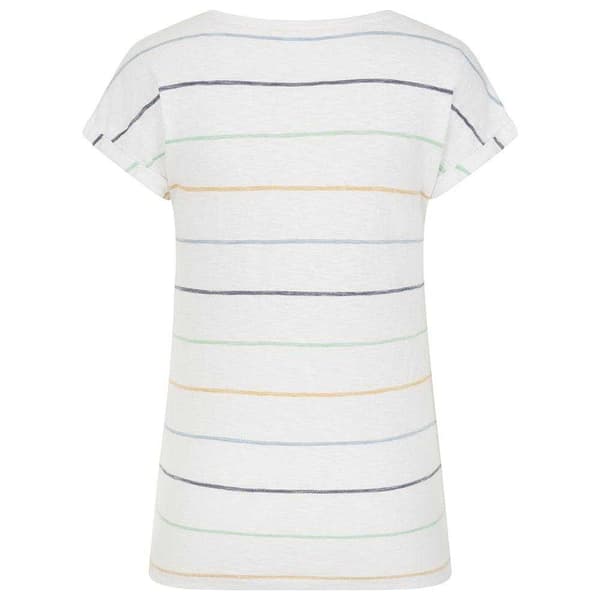 Lazy Jacks Randig texturerad T-shirt för damer