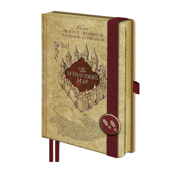 Harry Potter Marauders kort notesbog