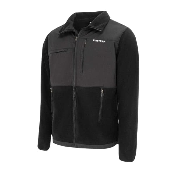 Firetrap Mens Colour Block Fleece Jacket