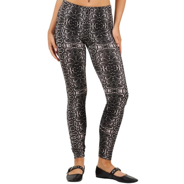 Brave Soul Leggings med ormskinnsmönster för dam