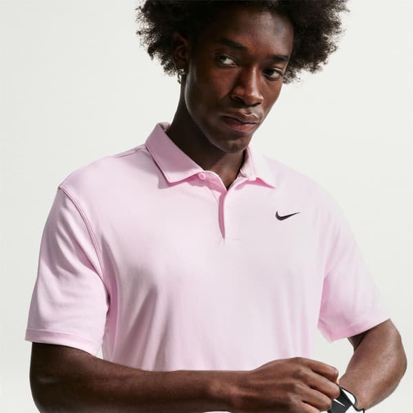 Nike Herr Prestanda Kortärmad Pikétröja