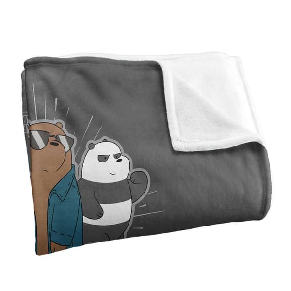 We Bare Bears Silky Jacket Supersoft Peitto