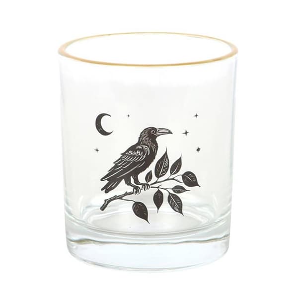 Something Different Perched Raven Glass