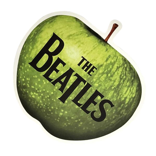 The Beatles Logo Apple Sticker