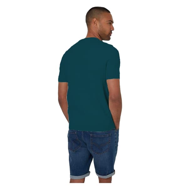 Threadbare Herr Kabelstickad T-shirt med Rund Hals