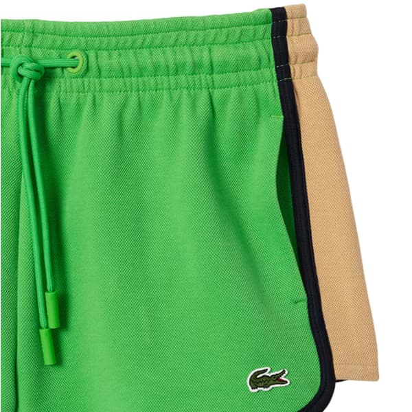 Lacoste Shorts för damer i bomull med paneler