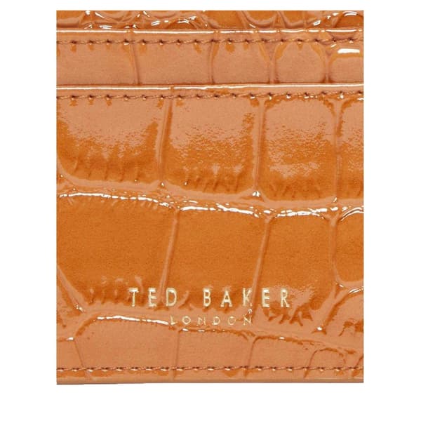 Ted Baker Crocodile Skin Leather Card Holder