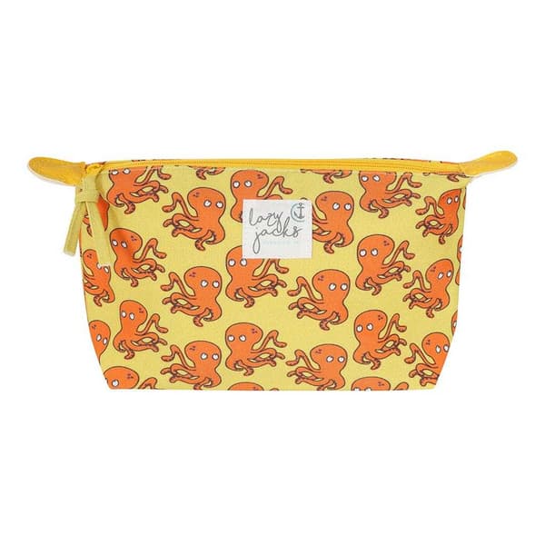Lazy Jacks Octopus Cosmetic Bag