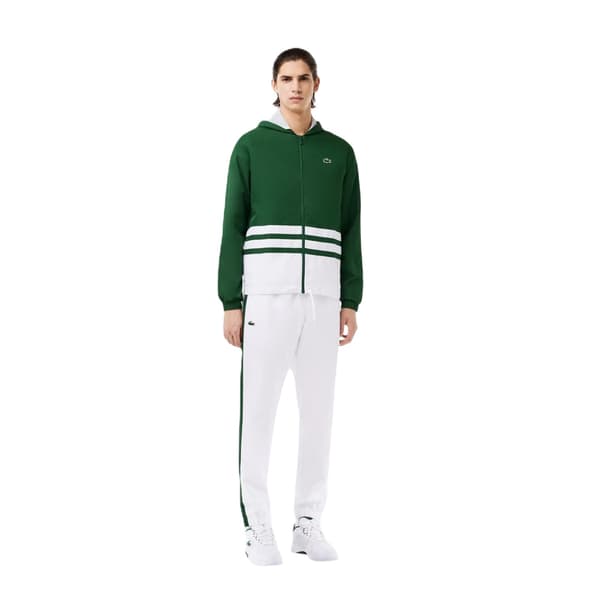 Lacoste Mens Colour Block Polyester Tracksuit Set