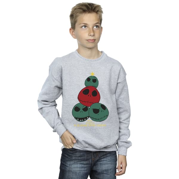 The Nightmare Before Christmas Boys Christmas Tree Sweatshirt