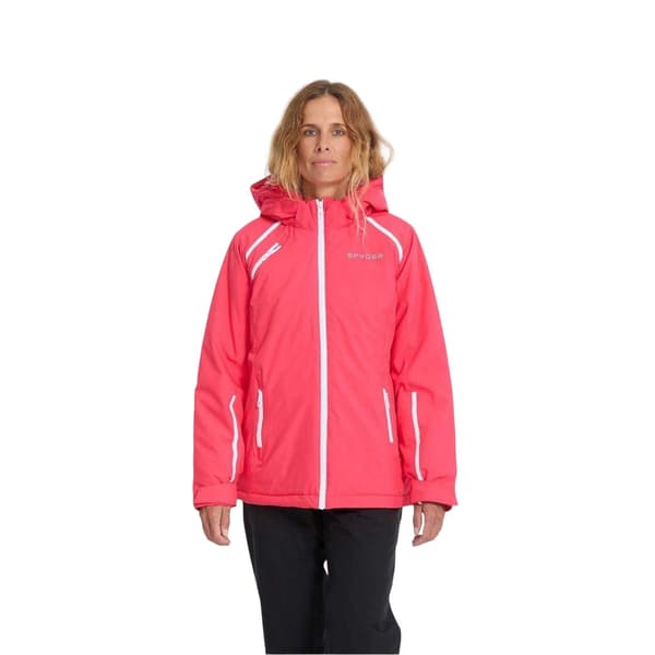 Spyder Womens/Ladies Patterned Hooded Regular Ski Jacket