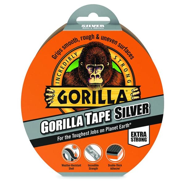 Gorilla Tape Silver 48mm x 32m