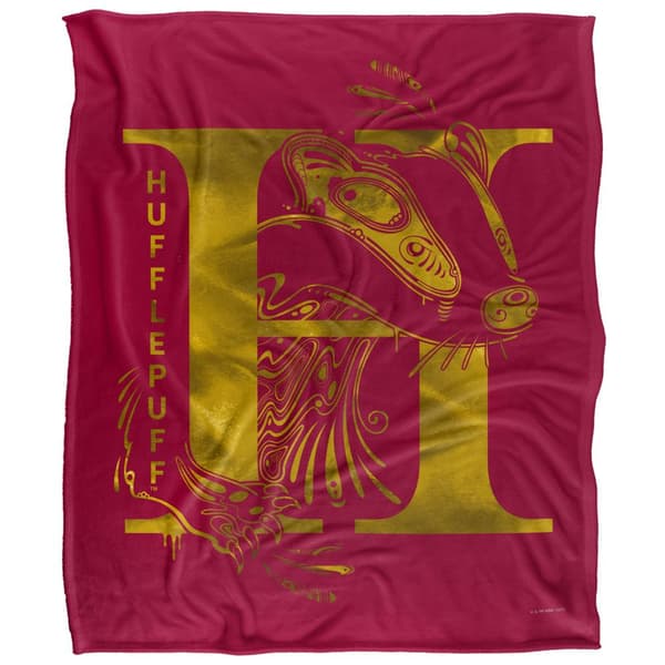 Harry Potter Hufflepuff Abstract Blanket