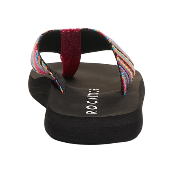 Rocket Dog Dam/Kvinnor Adios Dexter Flatform Flip Flops i Bomull