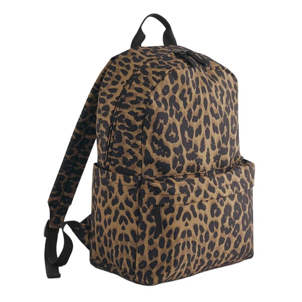 Bagbase Rygsæk med leopardprint