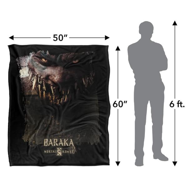 Mortal Kombat 2 Baraka Blanket