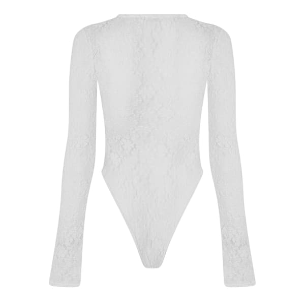 Edited Dam Janiya Blommig Spets Figurnära Bodysuit