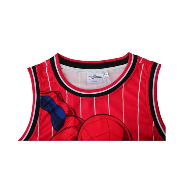 Spider-Man Barn/Kids Logotyp Basketlinne Set