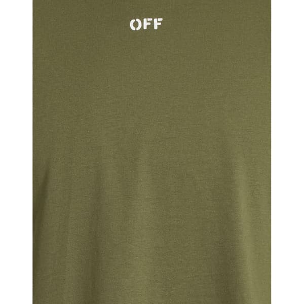 Off White Herr Off Stamp T-shirt i Bomull