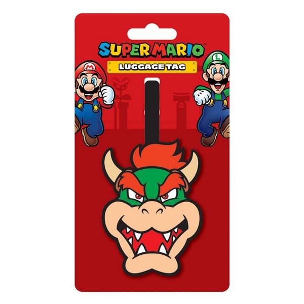 Super Mario Bowser Bagagebricka