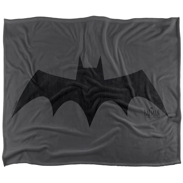 Batman Caped Crusader Logo Blanket