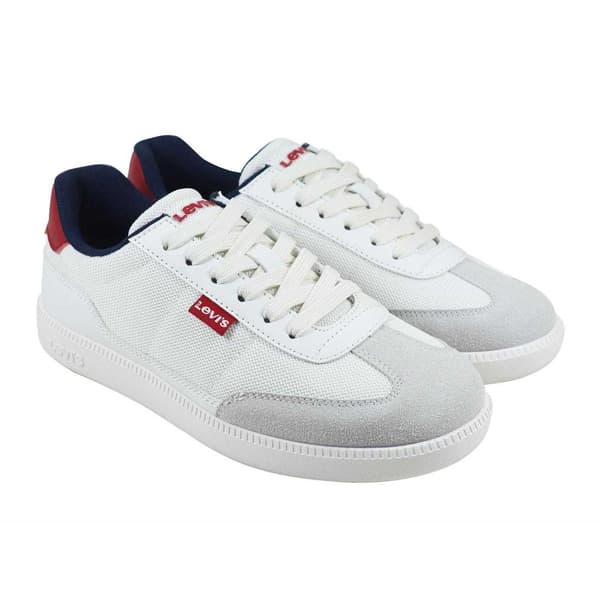 Levis Childrens/Kids Jackson Leather Flat Trainers