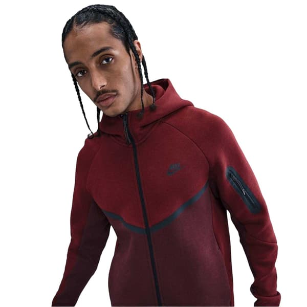 Nike Tech Chevron Full Zip Hoodie för män