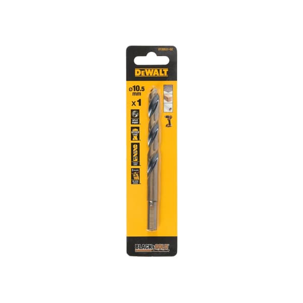 Dewalt Power Tools Black&gold Hss Drill Bits