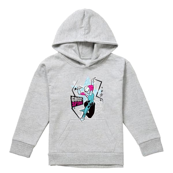 Spider-Man Childrens/Kids Ghost-Spider Web Pull Over Hoodie