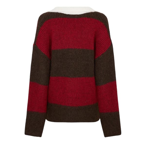 4th & Reckless Womens/Ladies Collared Oversized Sweater Top