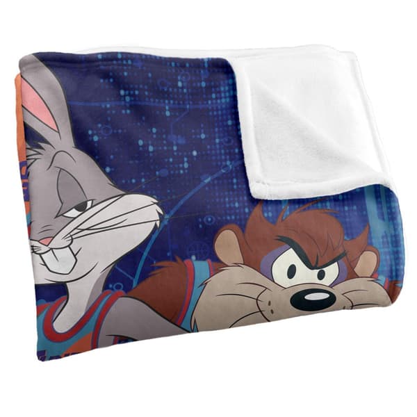Space Jam: A New Legacy Tune Squad Group Shot Blanket