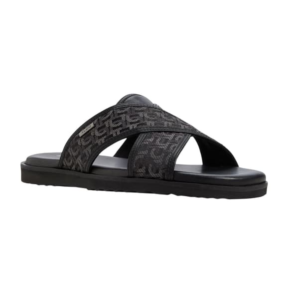 Where's That From Womens/Ladies Floral Pattern Raffia Flat Slides