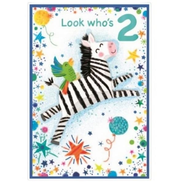 Simon Elvin Look Who´s 2 gratulationskort (6-pack)