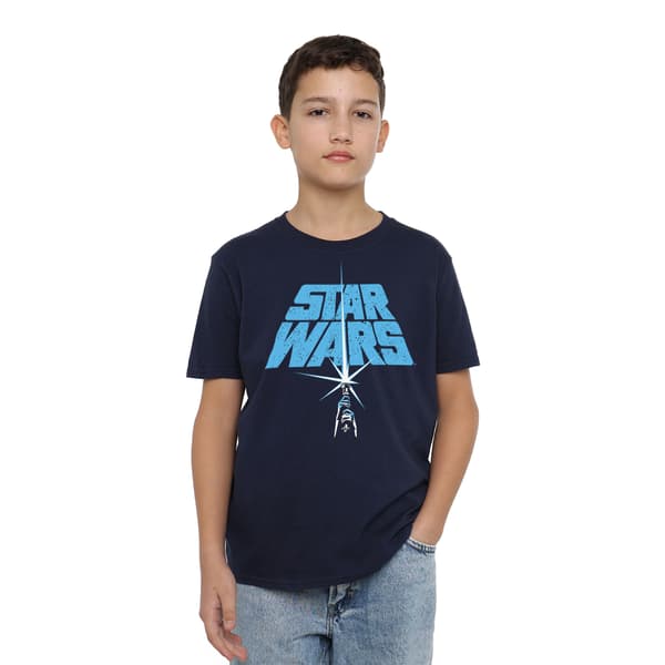 Star Wars Lasten Valosapeli Logo T-paita