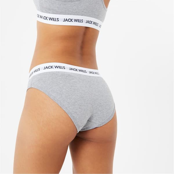 Jack Wills Dam/Dam Upprepade Logotyp Trosor (3-pack)