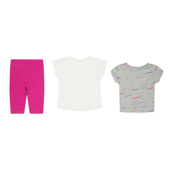 Reebok Childrens/Kids Logo Top & Bottom Set